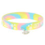 Pastel Kind Rubber Bracelet,