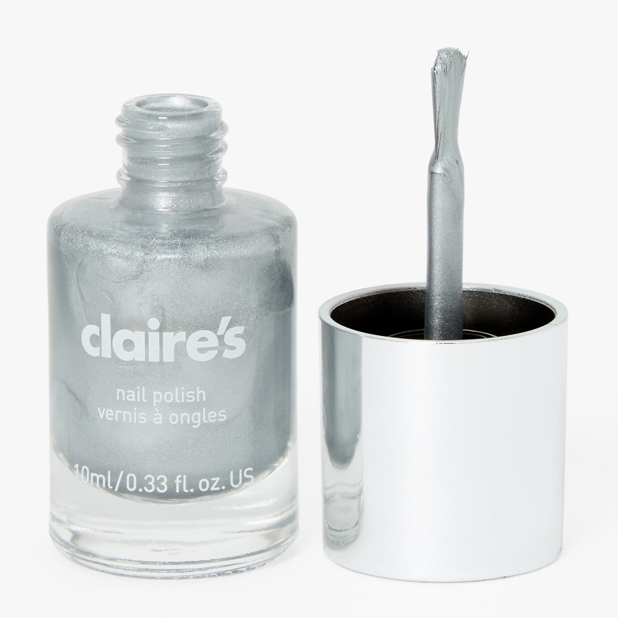 Nail Polish - Metallic Silver,
