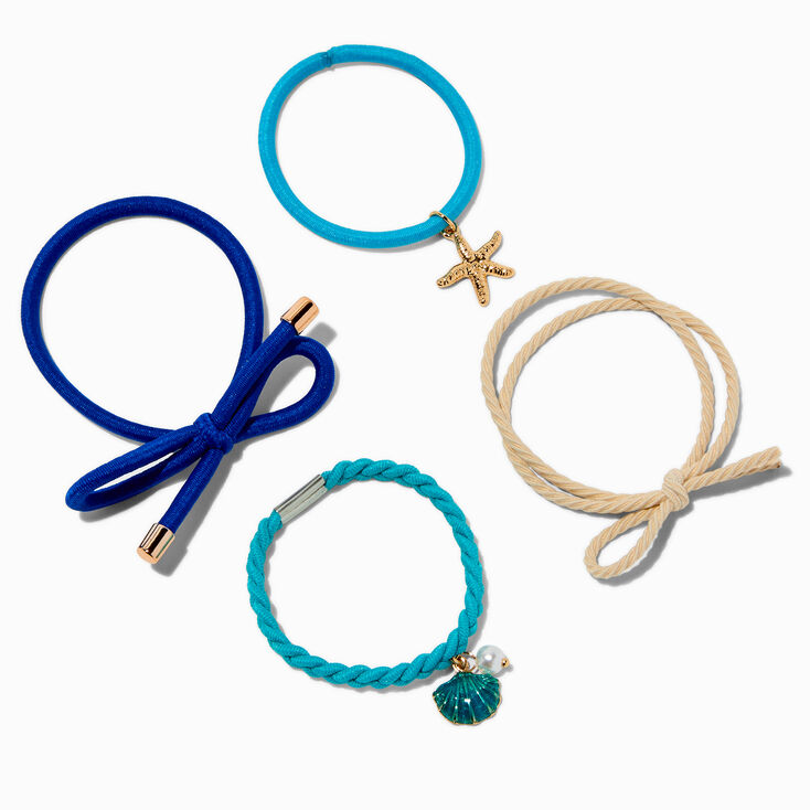 Blue Beachfront Hair Ties - 12 Pack,