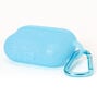 Blue Glitter Silicone Earbud Case Cover - Compatible With Apple AirPods pro&reg;,