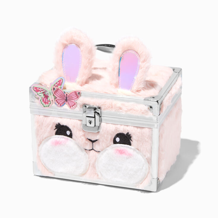 Pink Butterfly Bunny Lock Box