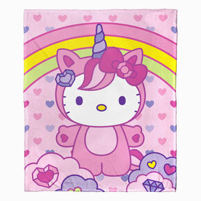 Hello Kitty&reg; Love Unicorns Silk Touch Throw Blanket &#40;ds&#41;,