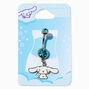 Cinnamoroll&reg; 14G Blue Stone Charm Belly Bar,