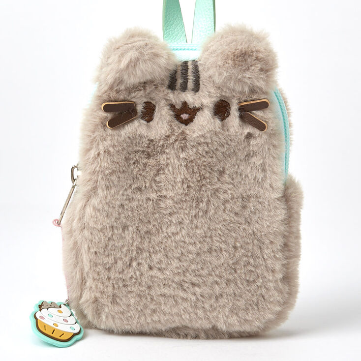 Pusheen&reg; Soft Mini Backpack Keyring &ndash; Mint,