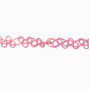Puffy Star Tattoo Choker Necklace,
