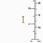 Gold-tone Stainless Steel Cubic Zirconia 18G Stud Threadless Cartilage Earrings - 5 Pack,