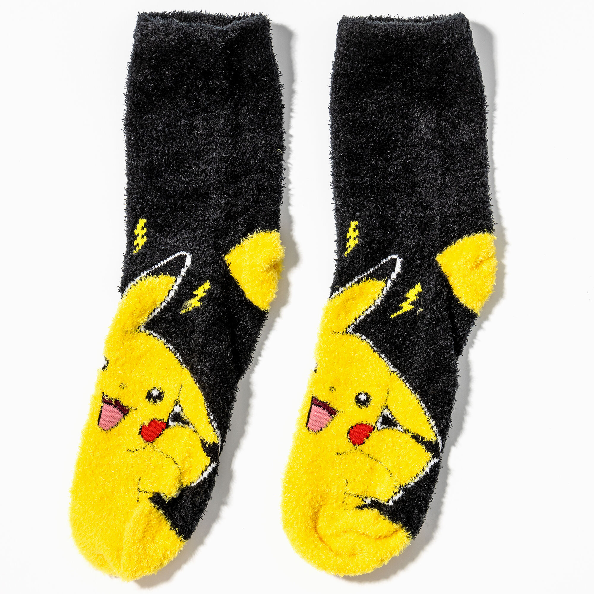 Chaussettes cosy noires Pikachu Pok mon Claire s FR