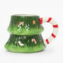 Christmas Tree Ceramic Mug - Green,