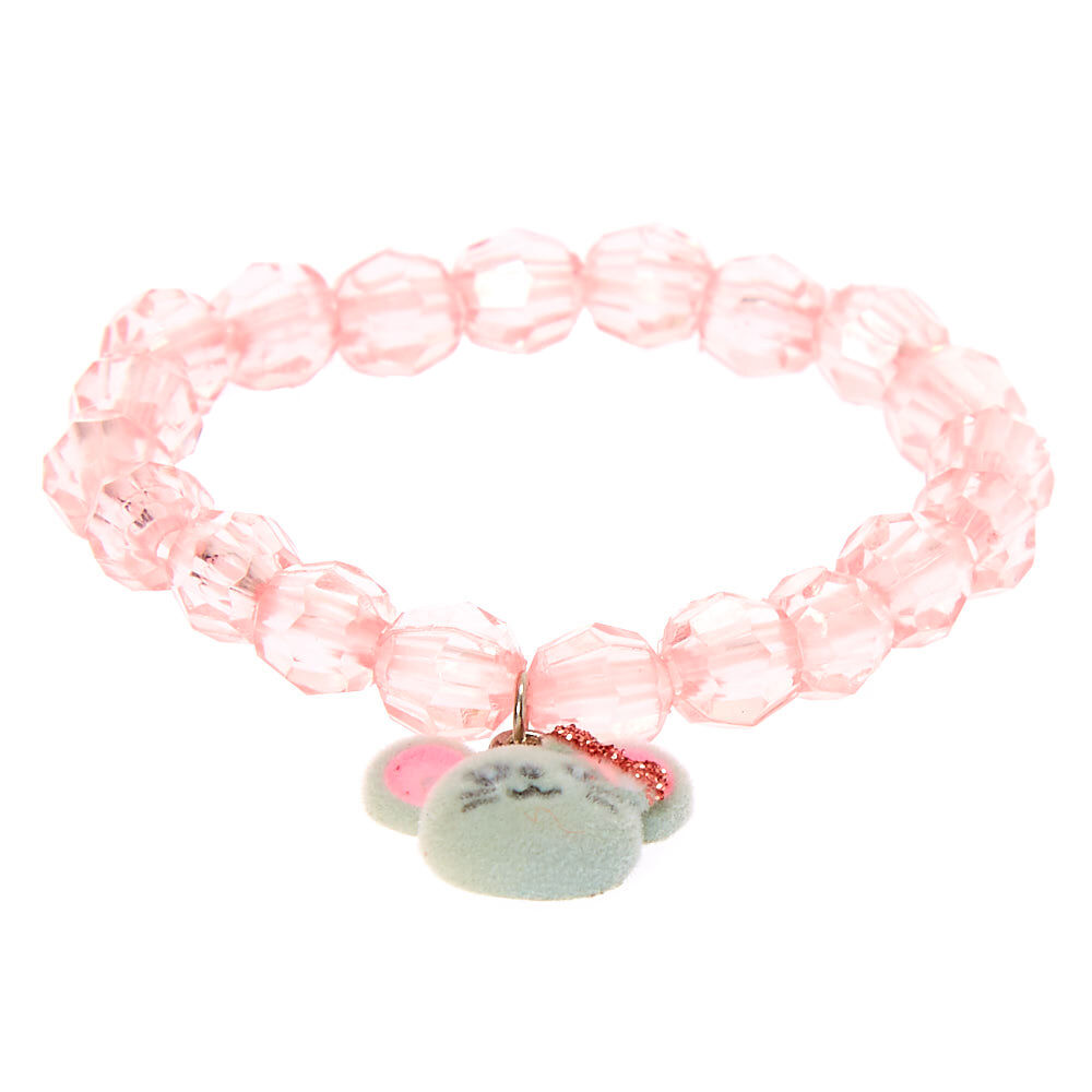 Claire's Club Fuzzy Mouse Jewellery Set - 3 Pack,