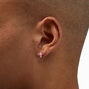 Pink Cross Stud Earrings,