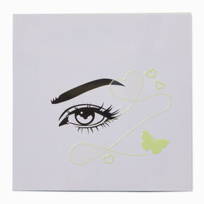 Glow in the Dark Butterfly Eye Gems,
