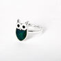 Silver Owl Mood Ring,