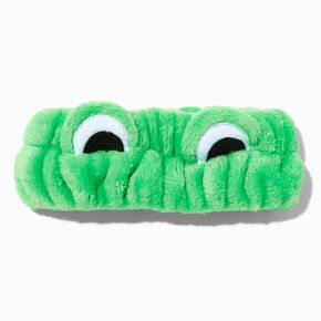 Plush Green Frog Eye Makeup Headwrap,