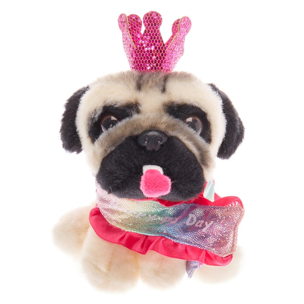 Doug the pug plush claire's clearance