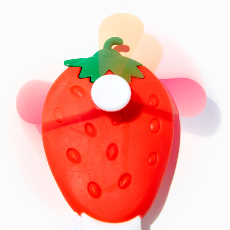 Strawberry Hand Crank Fan,