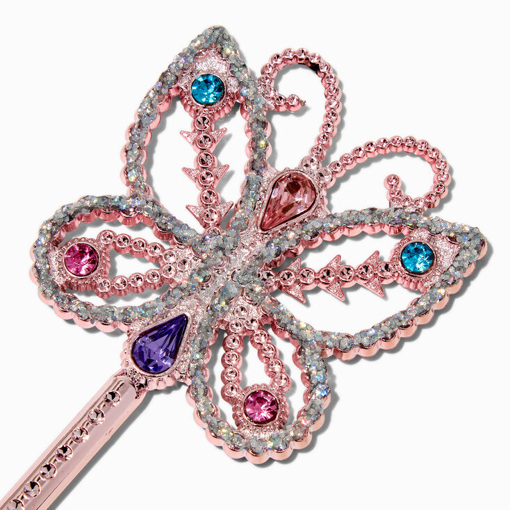 Claire&#39;s Club Pink Butterfly Wand,