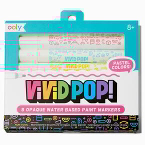 ooly&reg; Vivid Pop! Opaque Water-Based Paint Markers - 8 Pack,