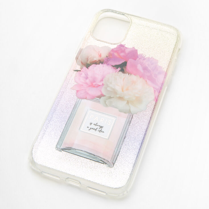 Paris Glitter Protective Phone Case - Fits iPhone&reg; 11,