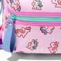 Claire&#39;s Club Pastel Rainbow Unicorn Backpack,