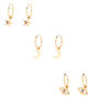 Gold Celestial Evil Eye Mixed Earrings - 6 Pack,