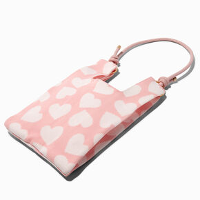 Pink Heart Tote Bag,
