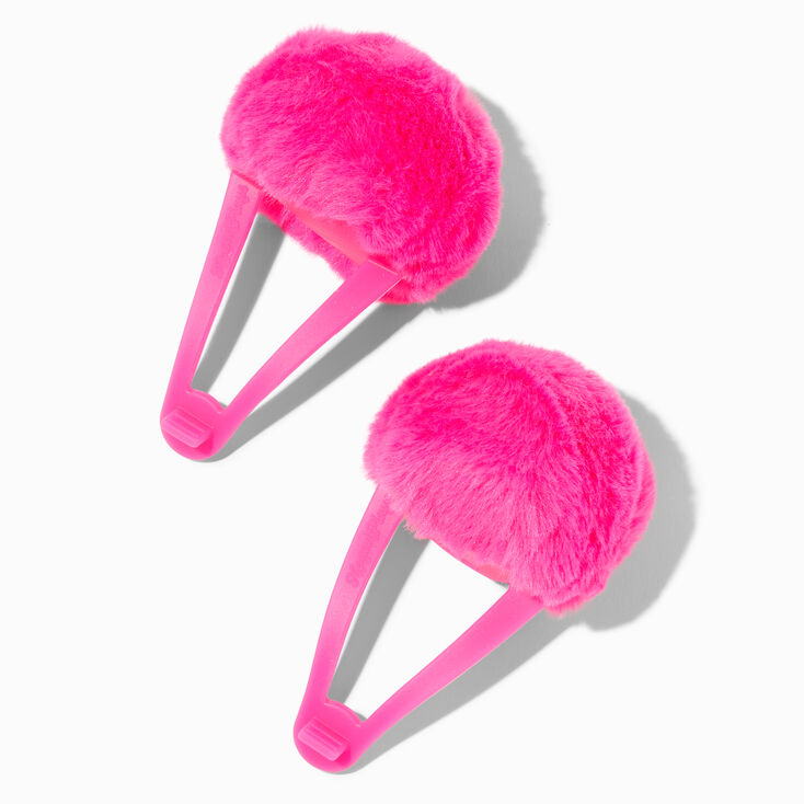 MeganPlays&trade; Claire&#39;s Exclusive Pink Pom Pom Headset Accessory,