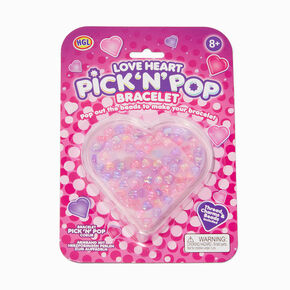 Love Heart Pick &#39;N&#39; Pop Bracelet - Styles Vary,