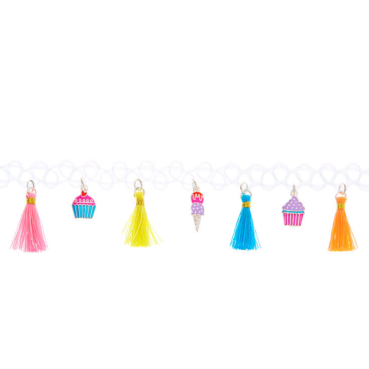 Ras-de-cou effet tatouage licorne arc-en-ciel Club&nbsp;Claire&#39;s,
