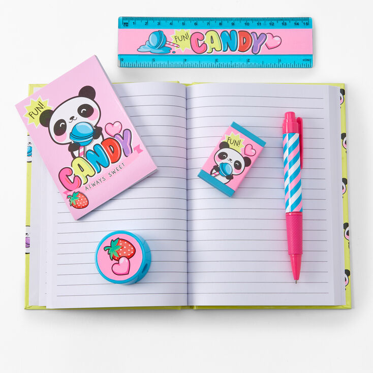 Candy Panda Stationery Set,