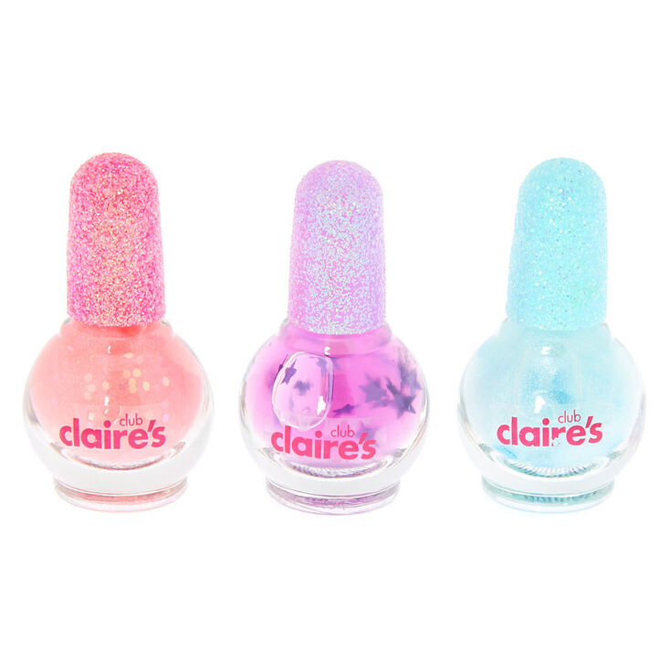 Claire&#39;s Club Mini Mystical Nail Polish Set - 3 Pack,