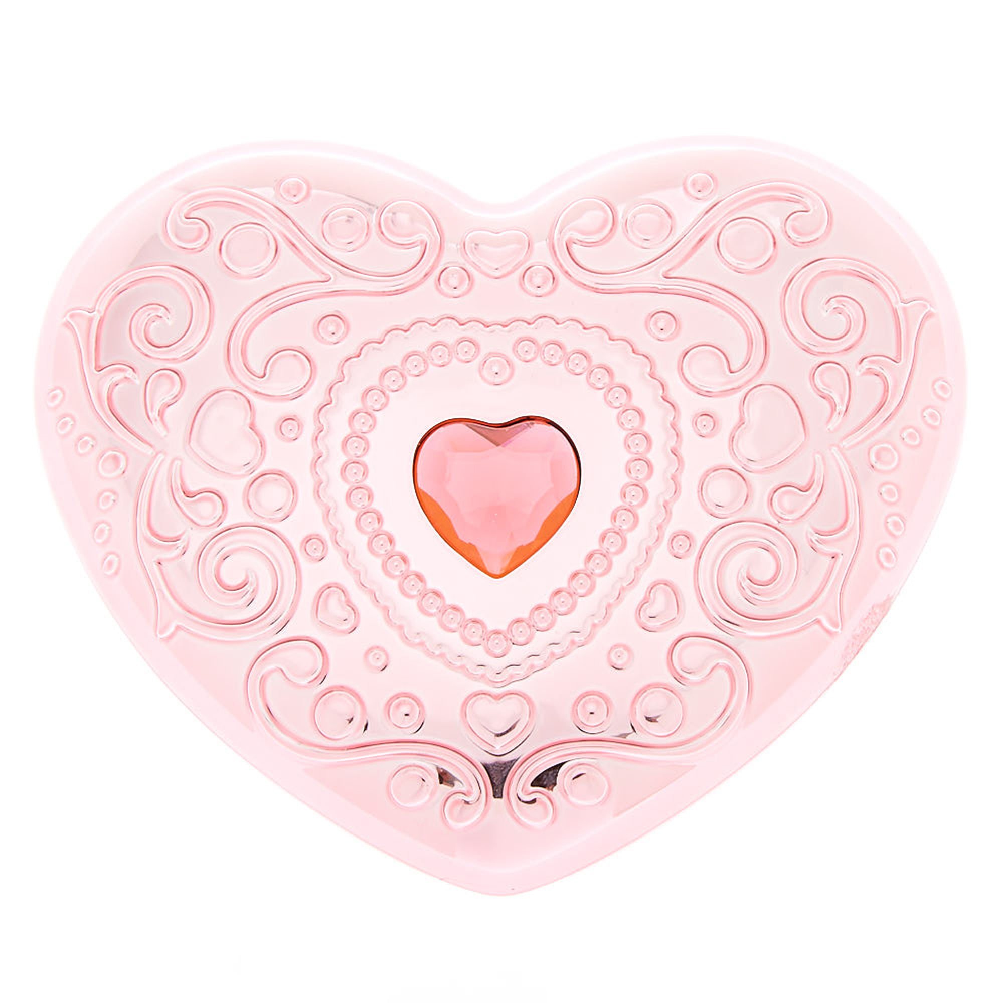 Claire's Club Heart Lip Gloss Set - Pink,