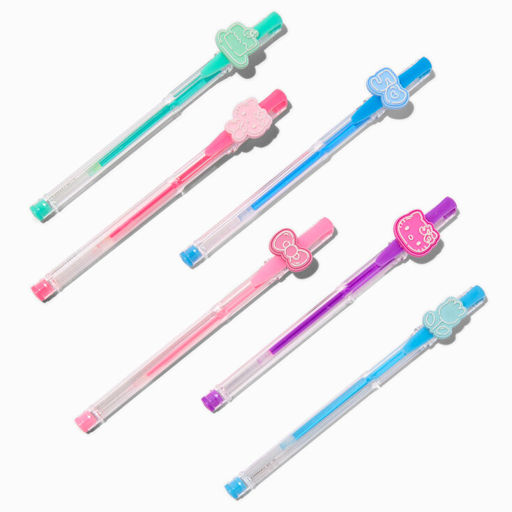 Hello Kitty&reg; 50th Anniversary Claire&#39;s Exclusive Gel Pens - 6 Pack,