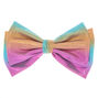 Anodized Metallic Hair Bow Clip - Pastel,