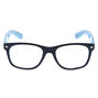 Claire&#39;s Club Unicorn Rainbow Rectangle Clear Lens Frames - Blue,