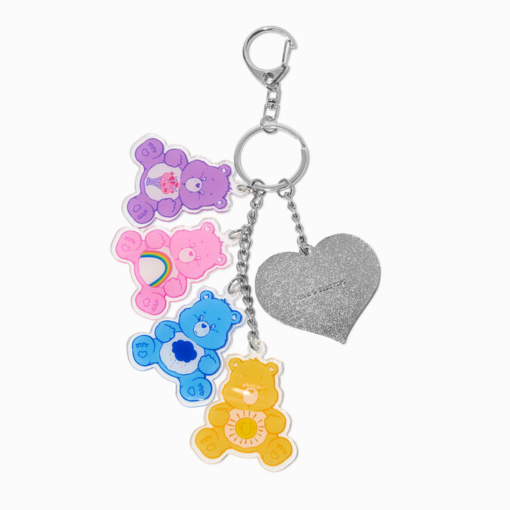 Care Bears&trade; Rainbow Multi Charm Keychain,