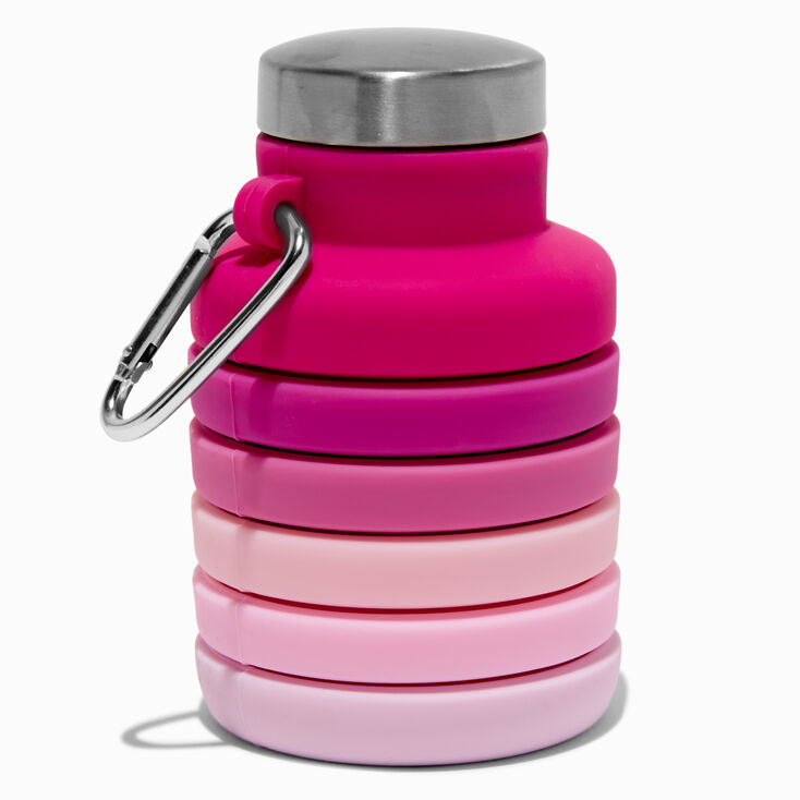 Gourde avec d&eacute;grad&eacute; rose r&eacute;tractable,