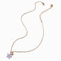 Best Friends Matte Pastel Flower Pendant Necklaces - 5 Pack,