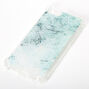 Mint Glitter Marble Protective Phone Case - Fits iPhone 6/7/8/SE,