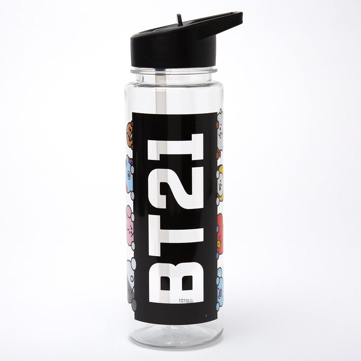 Claire's Bouteille d’eau BT21© - Noir