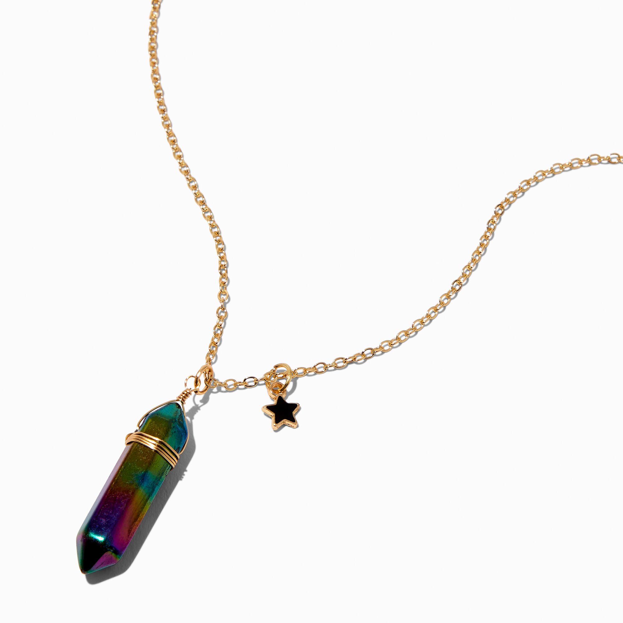 Gem pendant necklace 2025