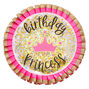 Birthday Princess Button - Pink,
