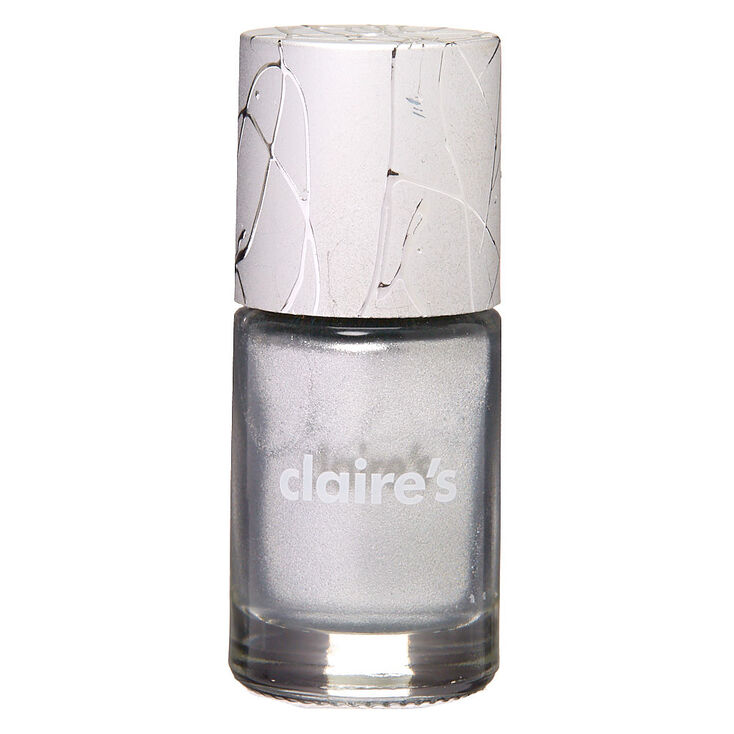 Metallic Nail Polish - Silver,