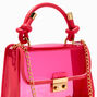 Pink Clear Crossbody Bag,