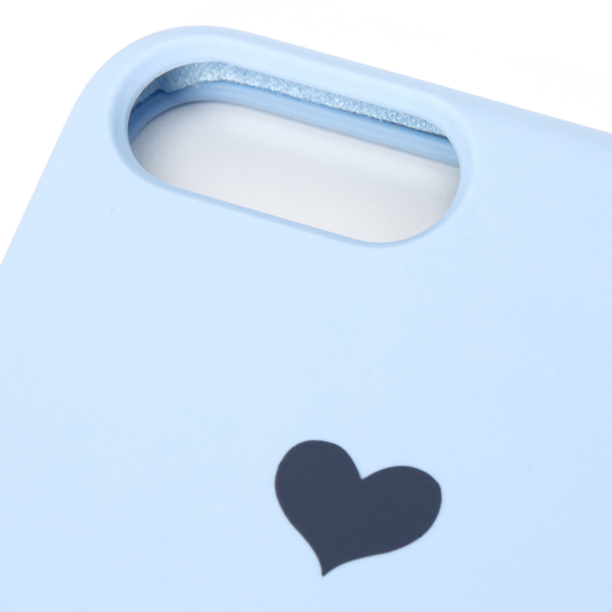 Baby Blue Heart Phone Case - Fits iPhone 6/7/8 Plus,