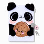 Panda Cookie Plush Lock Diary,