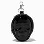 Black Skull Coin Purse Keychain,