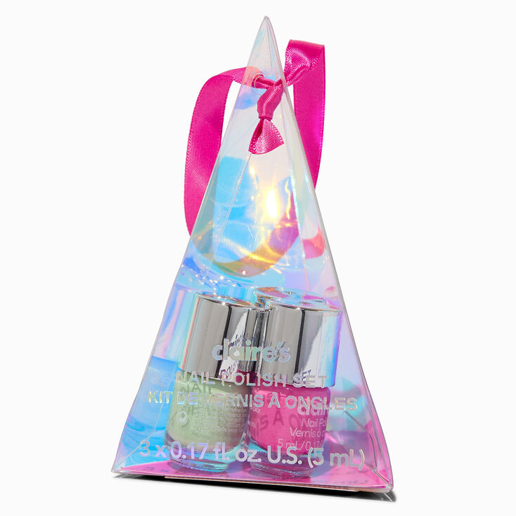 Nail Polish Ornament Set - 3 Pack,