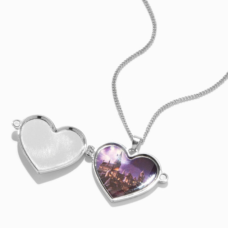 Harry Potter&trade; Wizarding World Silver Heart Locket,
