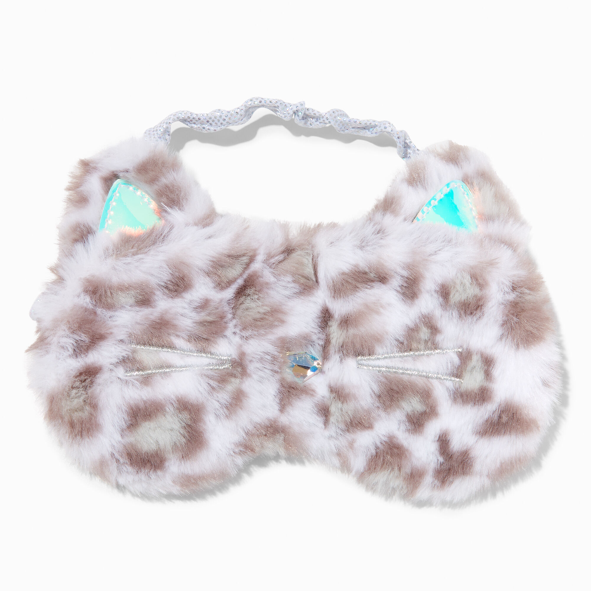 View Claires Club Snow Leopard Sleeping Mask information