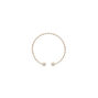 Silver-tone Braided Faux Hoop Nose Ring,